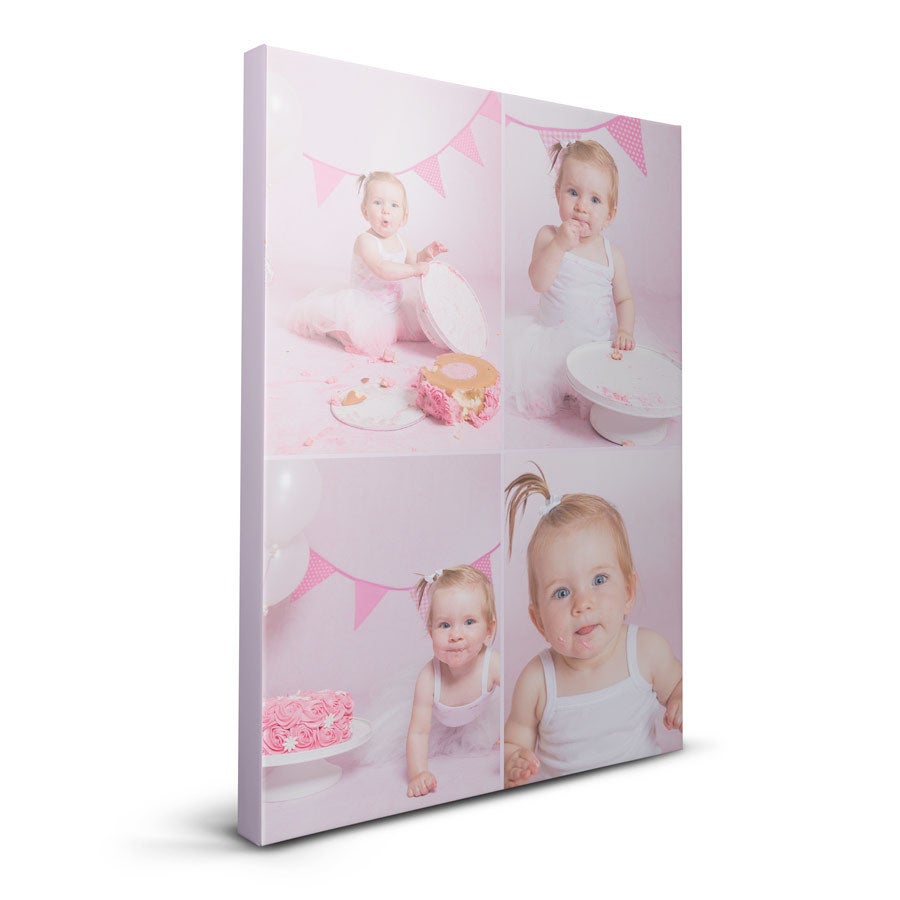 Personalised photo canvas