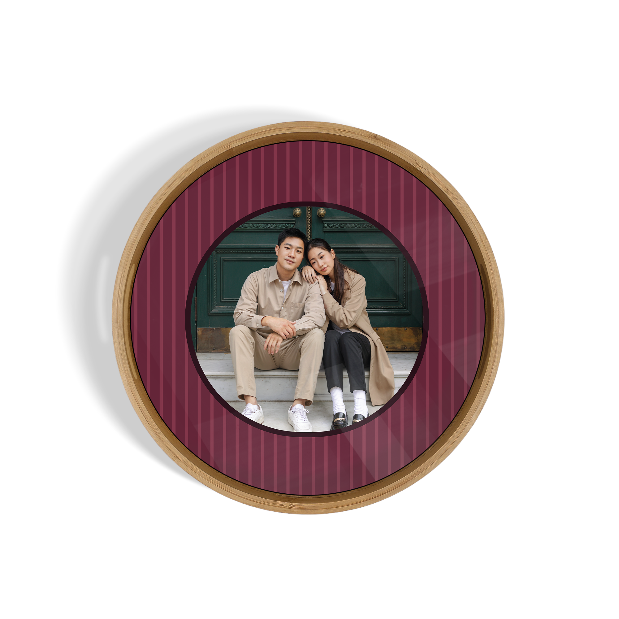 Personalised serving platter - Round