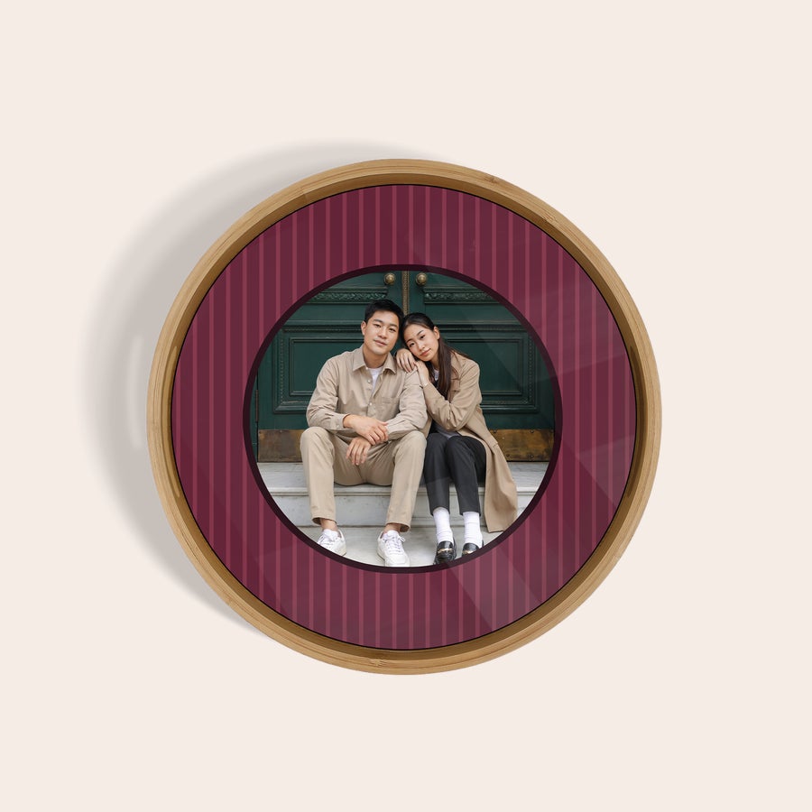 Rond dienblad bedrukken Rond dienblad bedrukken