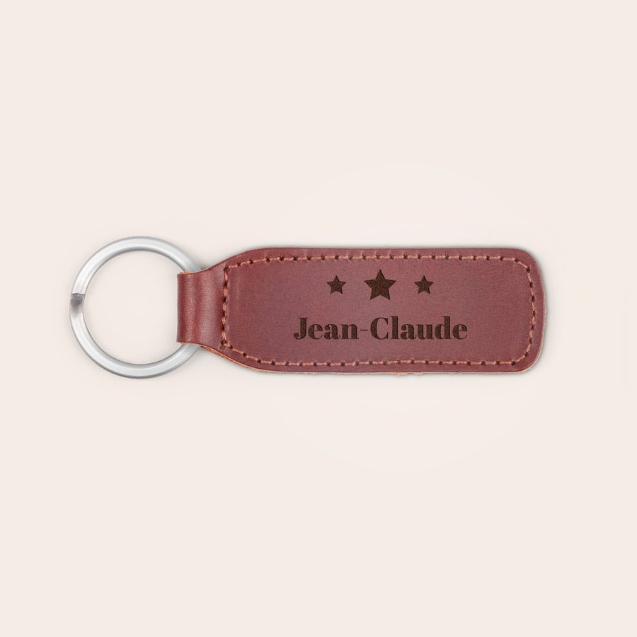 Porte-clés cuir personnalisé Porte-clés cuir personnalisé