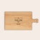 Personalised wooden serving platter Personalised wooden serving platter