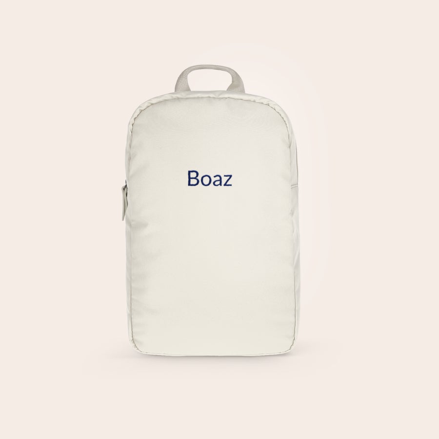 Geborduurde puffer rugzak kind Geborduurde puffer rugzak kind