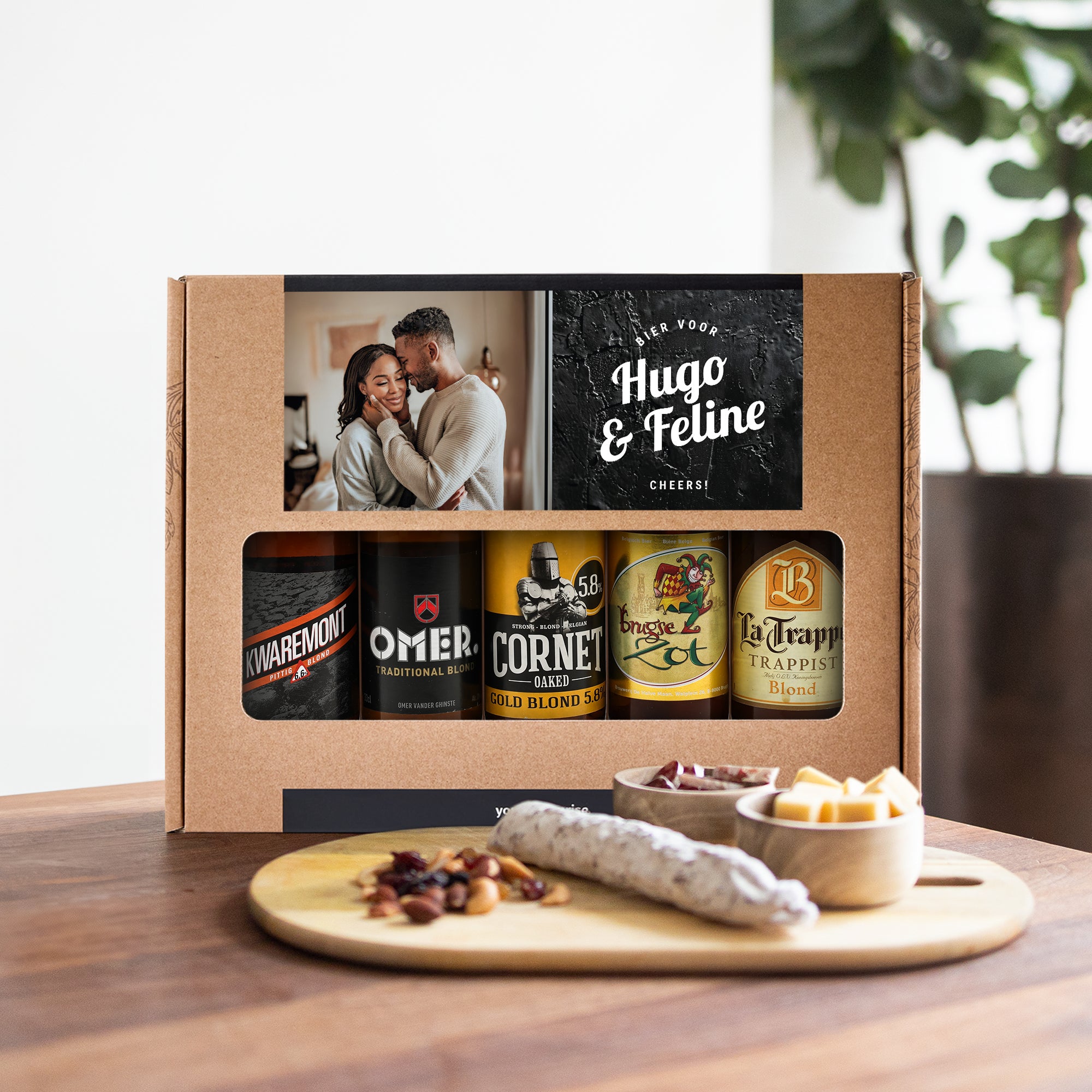 Gepersonaliseerd bierpakket - Blond Gepersonaliseerd bierpakket - Blond