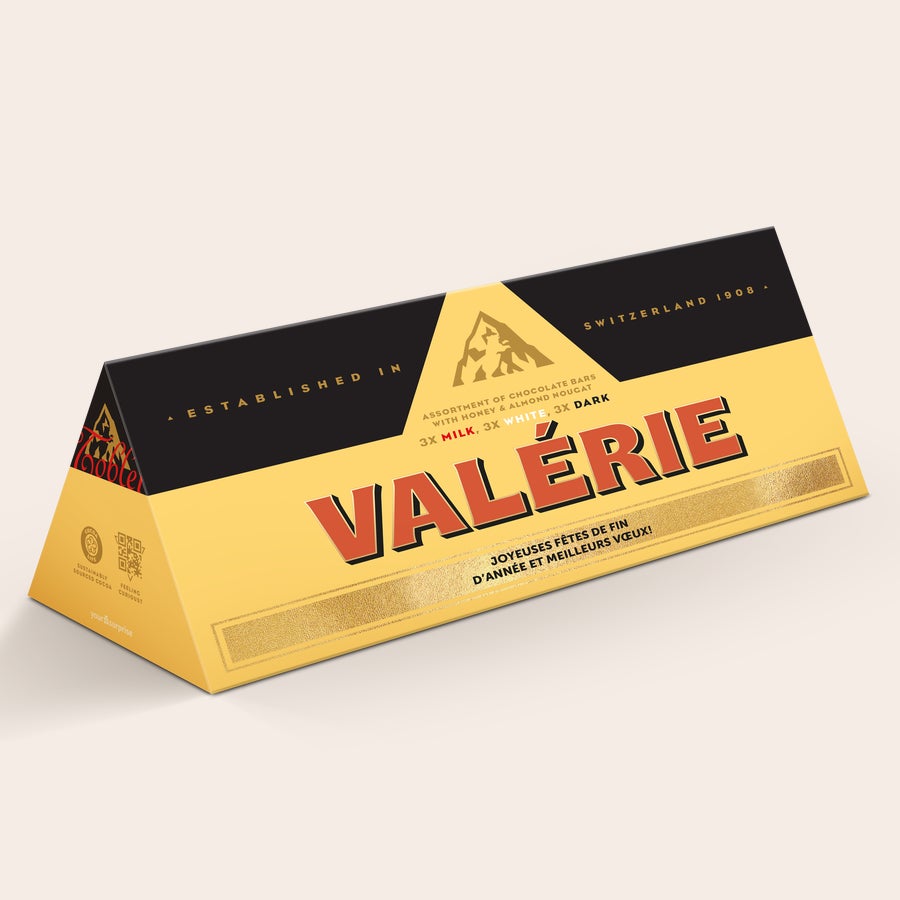 Toblerone personnalisé Toblerone personnalisé
