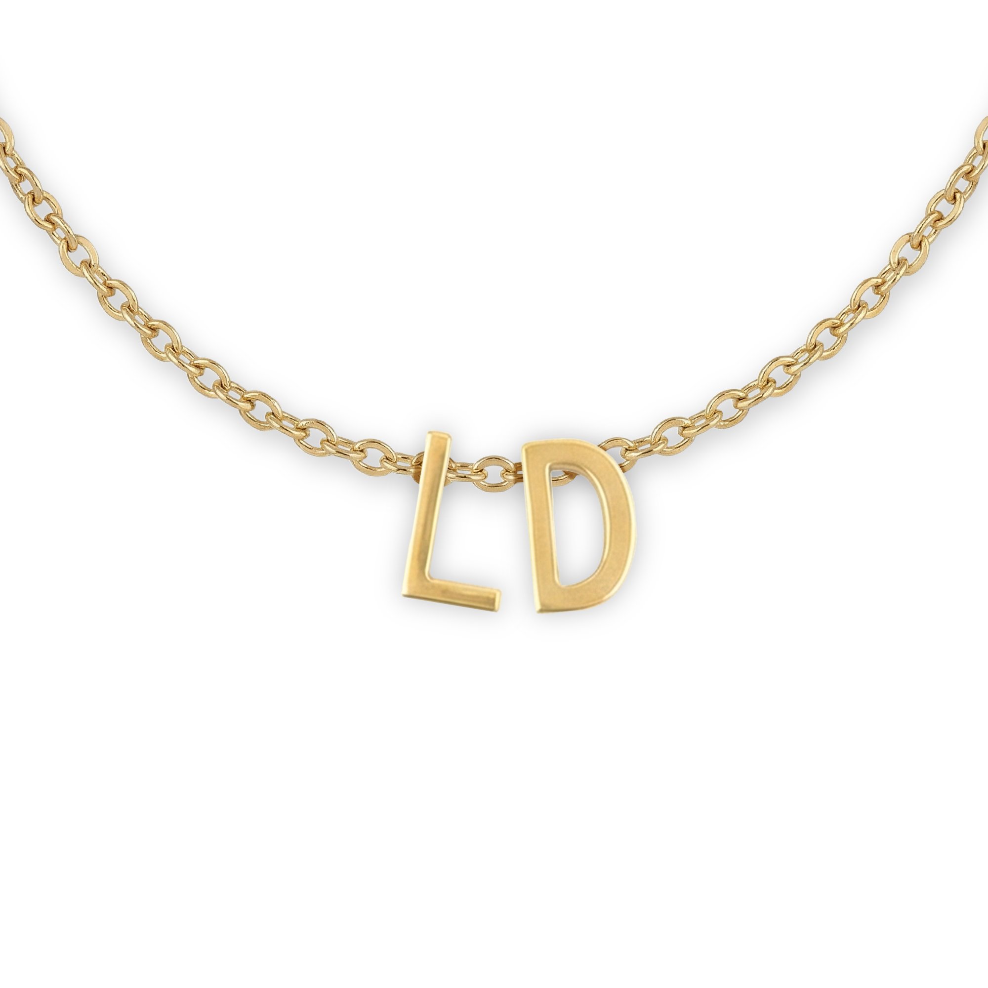 Collar con letras