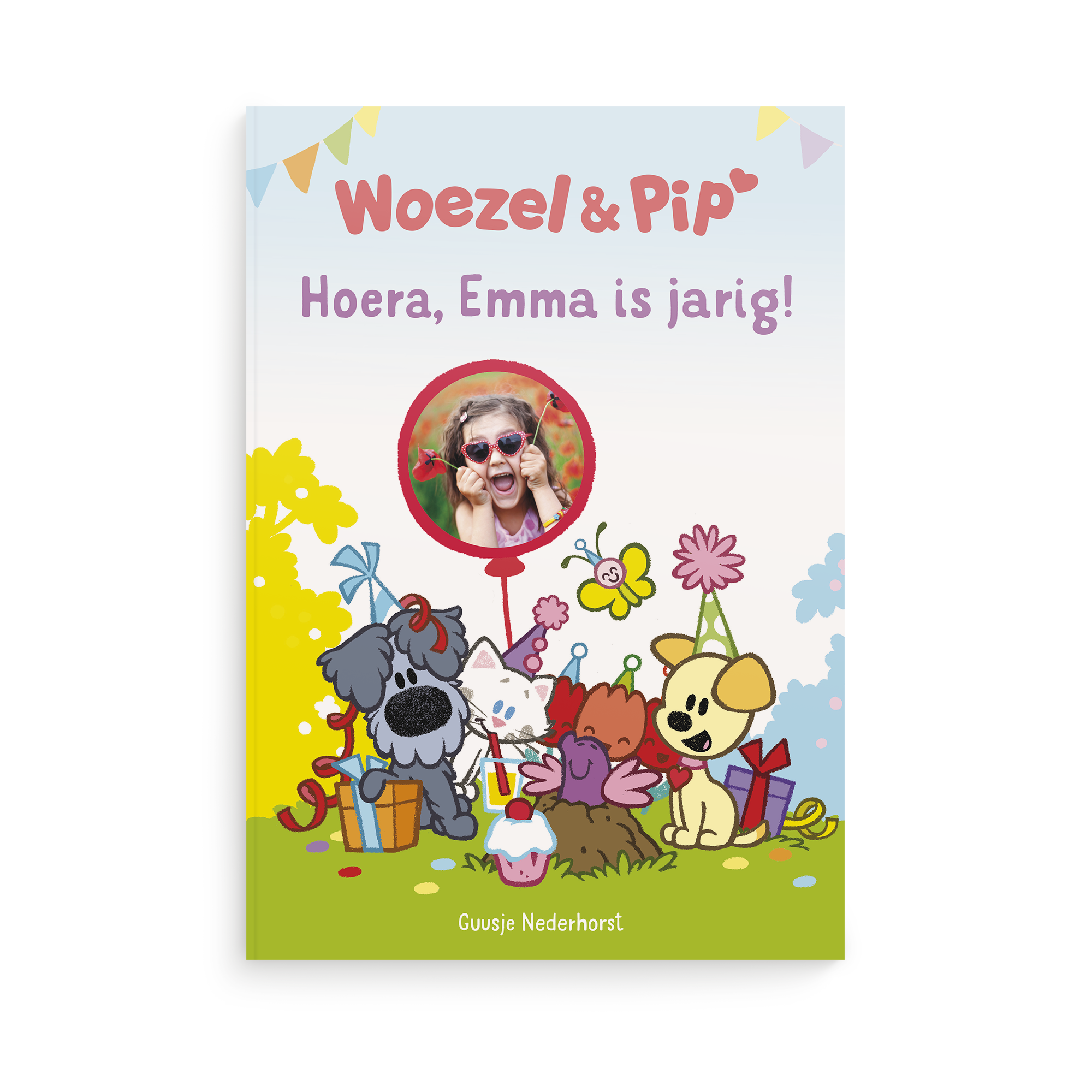 Boek "Woezel en Pip is jarig!" personaliseren