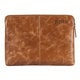 Leather laptop sleeve - Brown - 11 inch