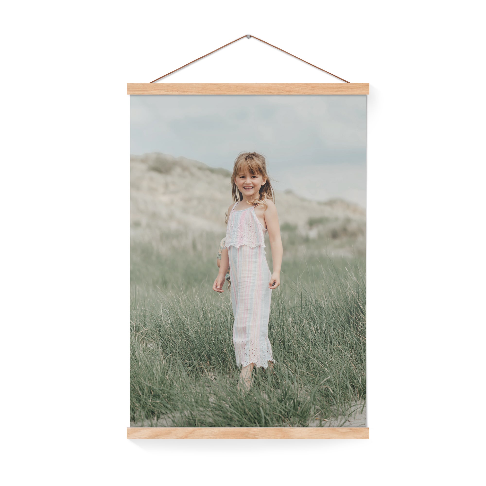 Gepersonaliseerde poster met houten posterhanger 40x60 Gepersonaliseerde poster met houten posterhanger 40x60