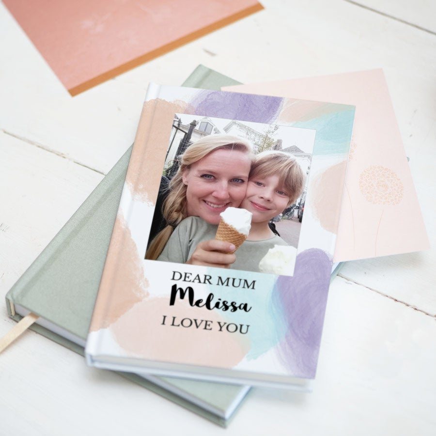 Personalised notebook - Mother's Day - Hardcover