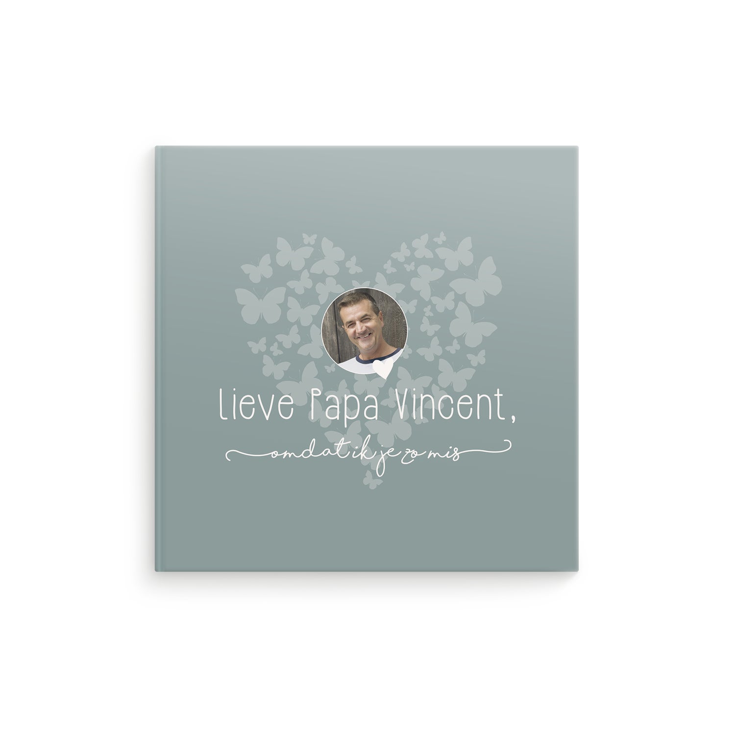 Gepersonaliseerd boek - Lieve Papa, omdat ik je zo mis - Hardcover