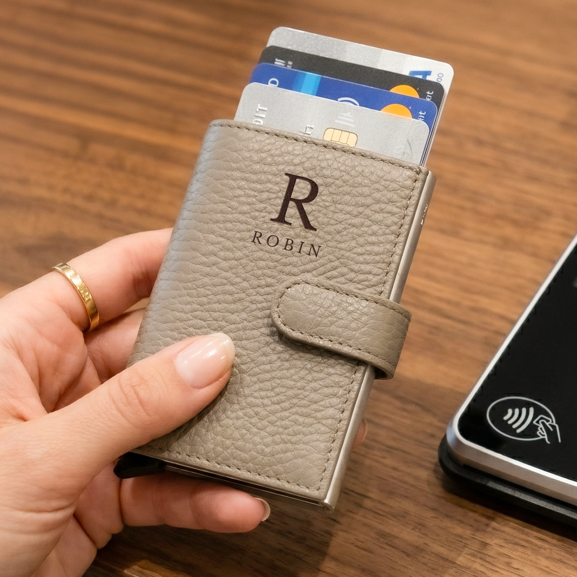 Porte-carte personnalisé