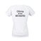 Dame sports t-shirt - Hvid - S