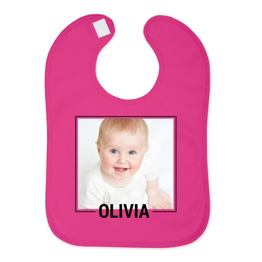 Detské bib - Fuchsia