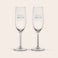 Champagneglas graveren Champagneglas graveren
