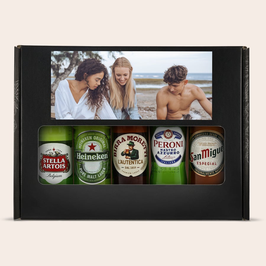 Set cadou de bere personalizat - Ziua Tatălui Set cadou de bere personalizat - Ziua Tatălui