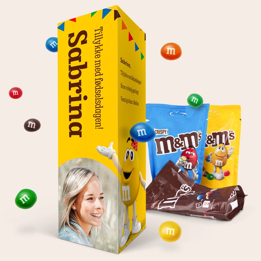 Personlig M&M's Chokoladegave Personlig M&M's Chokoladegave