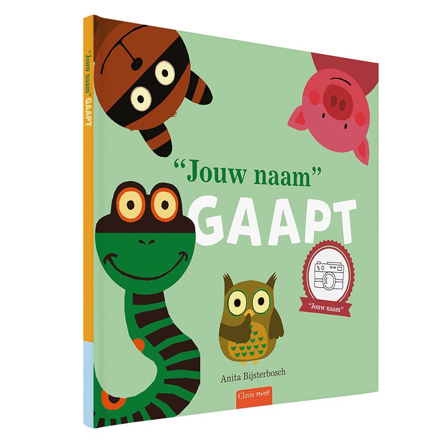 Boek "Iedereen gaapt - XXL " personaliseren