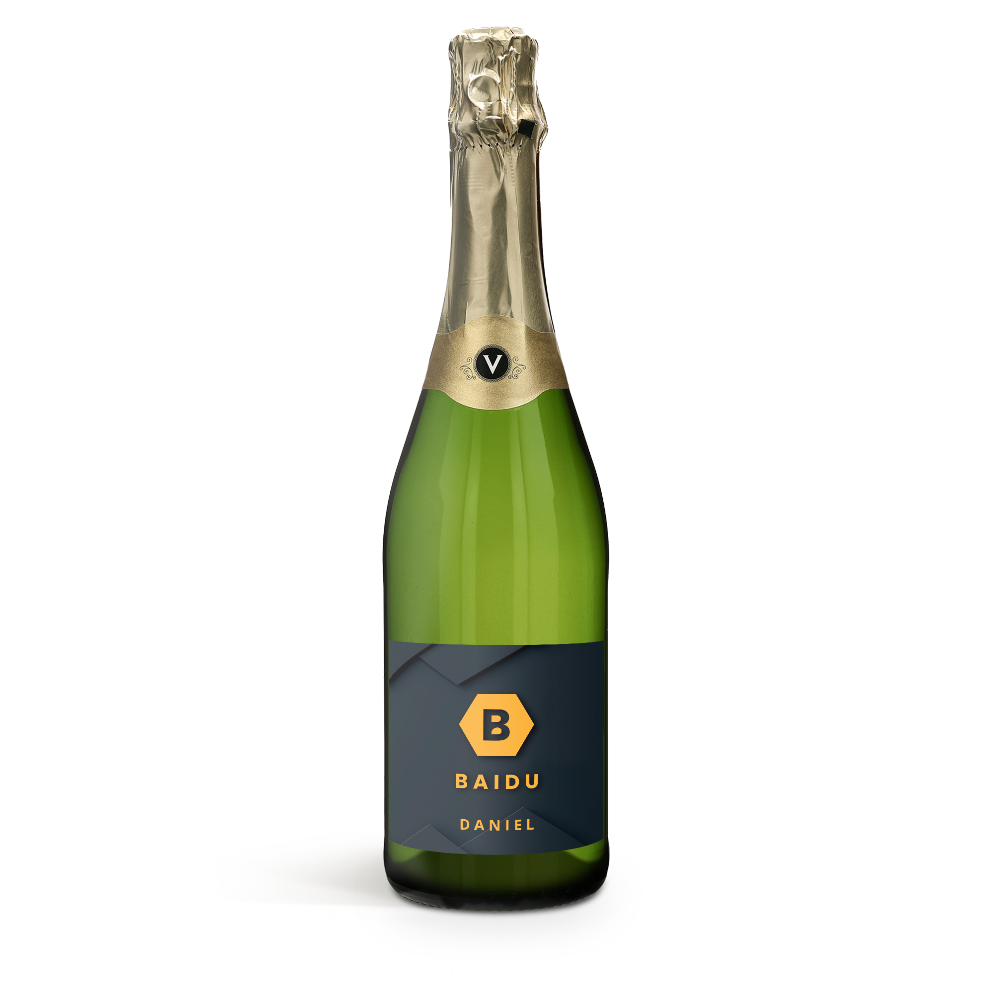 Personalisierter alkoholfreier Sekt - Vintense