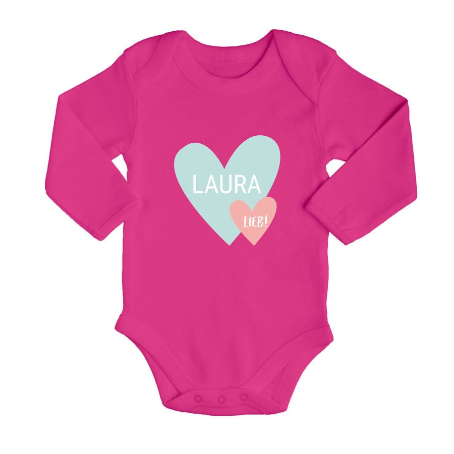 Baby Body selbst gestalten - Pink 50/56