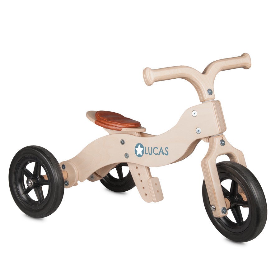 Triciclo de madera personalizado | YourSurprise