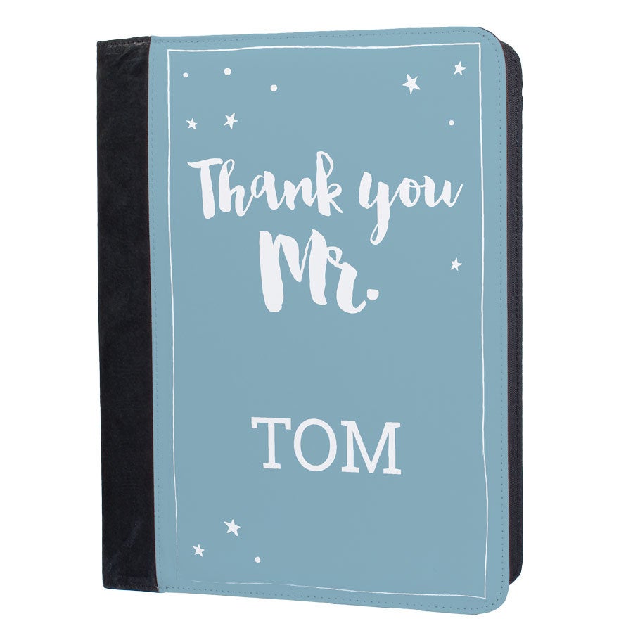 Personalised writing case - Teacher - A4 - 50 pages