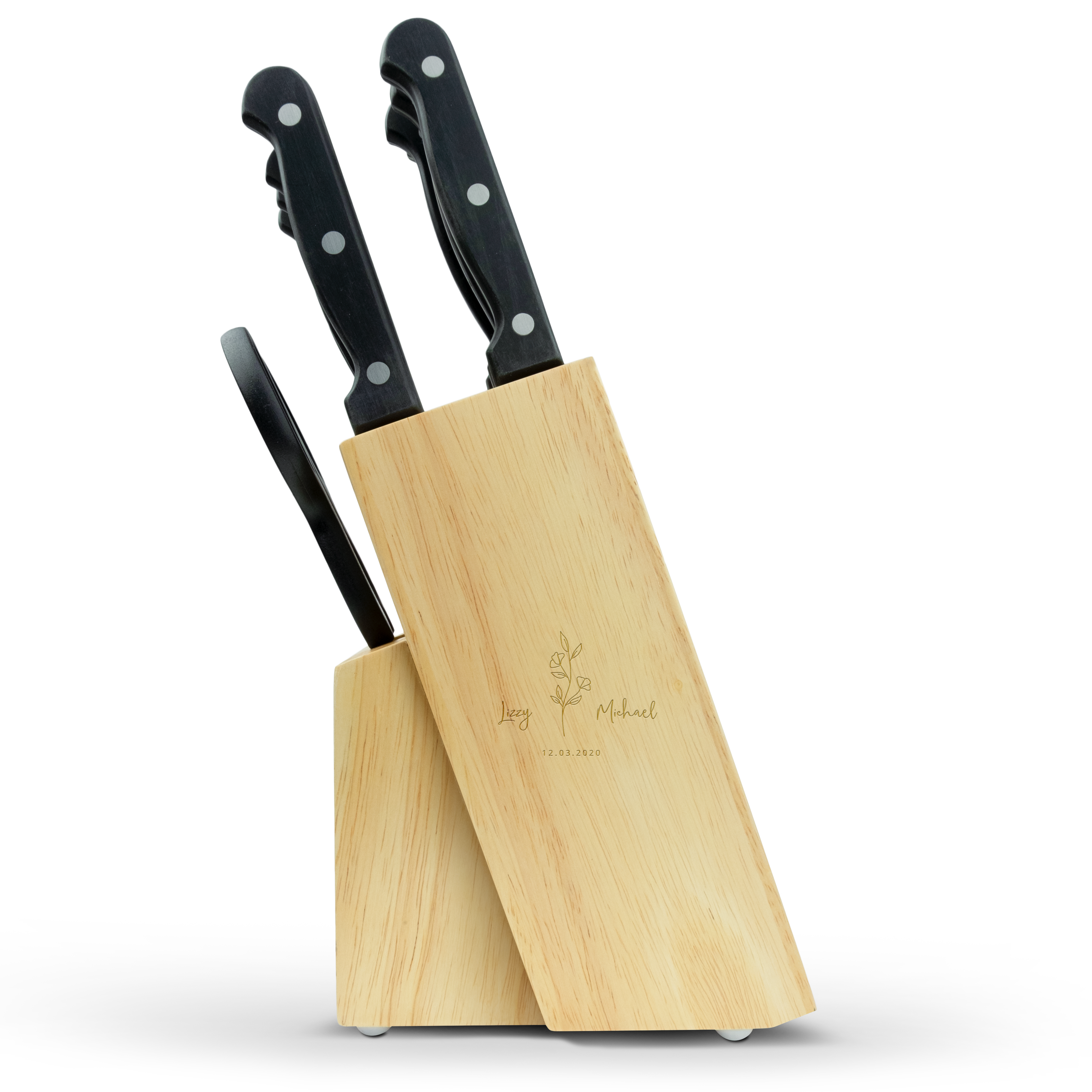 Set de couteaux de cuisine personnalisé