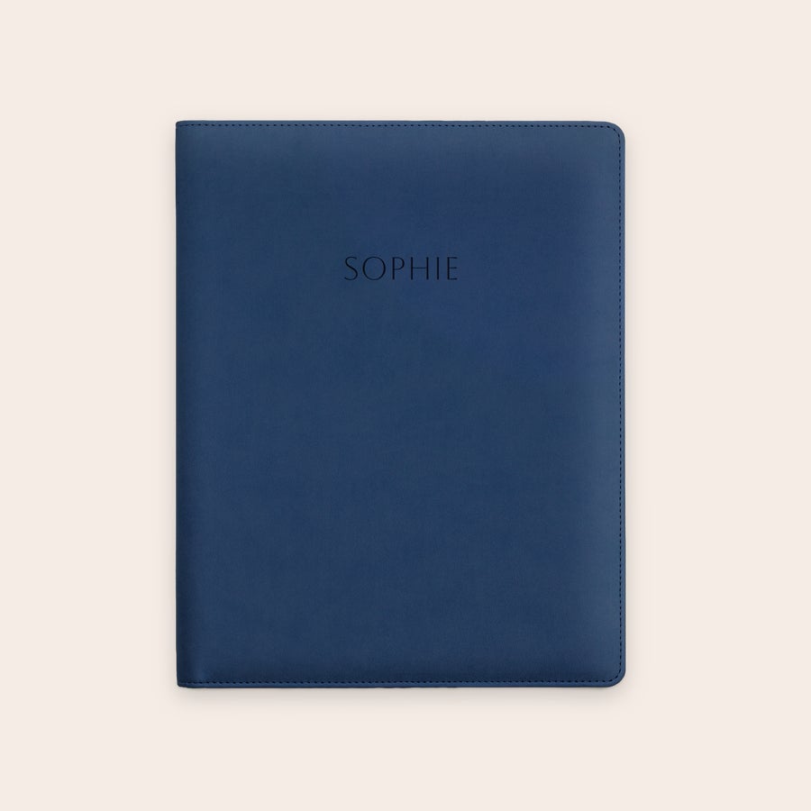 Schreibmappe personalisiert - Leder Schreibmappe personalisiert - Leder