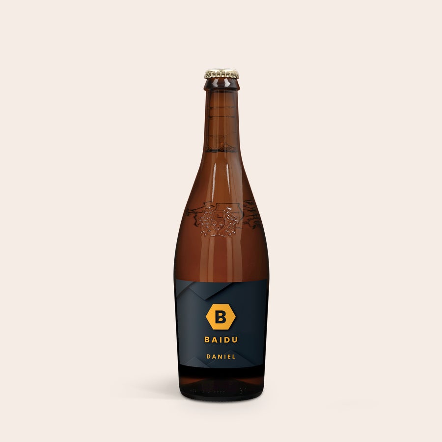 Bier Duvel Moortgat personaliseren Bier Duvel Moortgat personaliseren