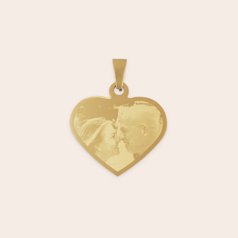 Engraved heart necklace Engraved heart necklace