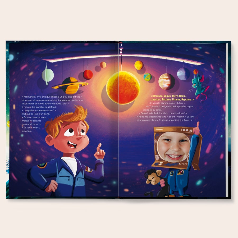 Comment puis-je devenir astronaute ? - Livre pour enfant personnalisé Comment puis-je devenir astronaute ? - Livre pour enfant personnalisé