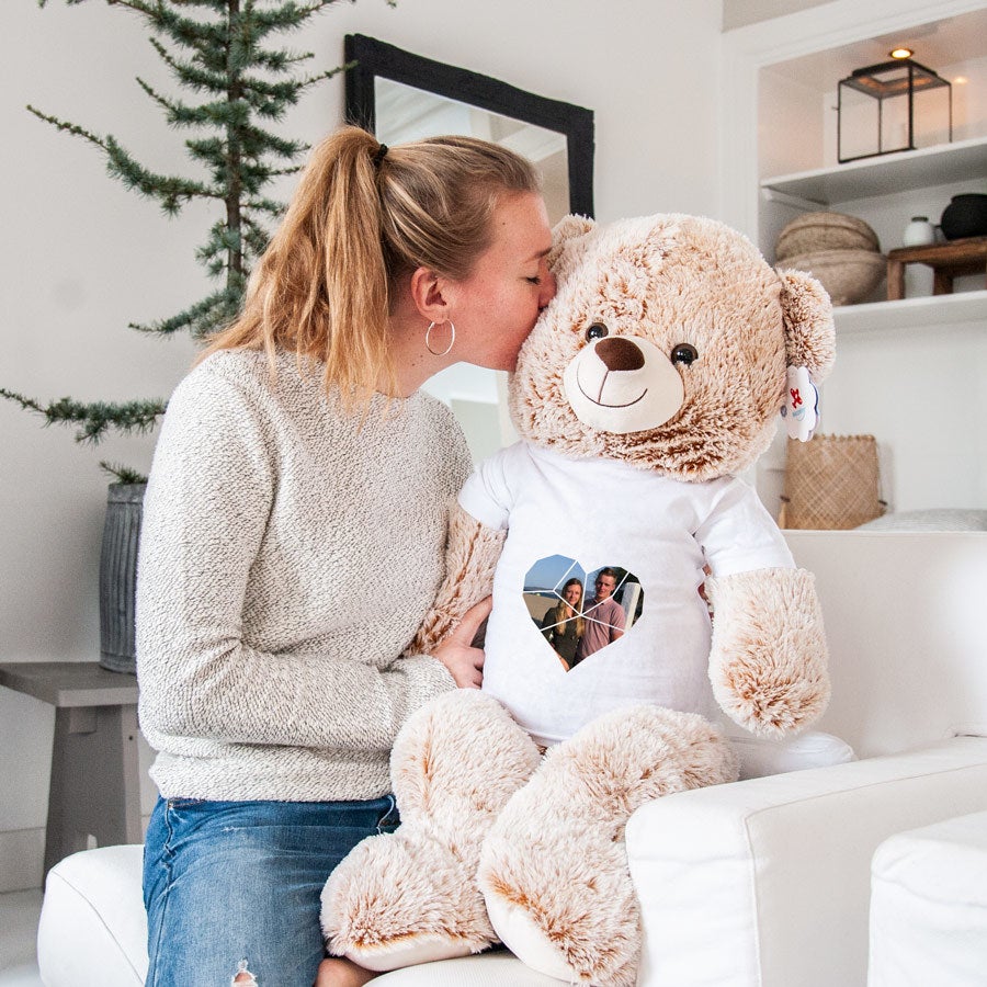 Brinquedo macio - mega urso - marrom