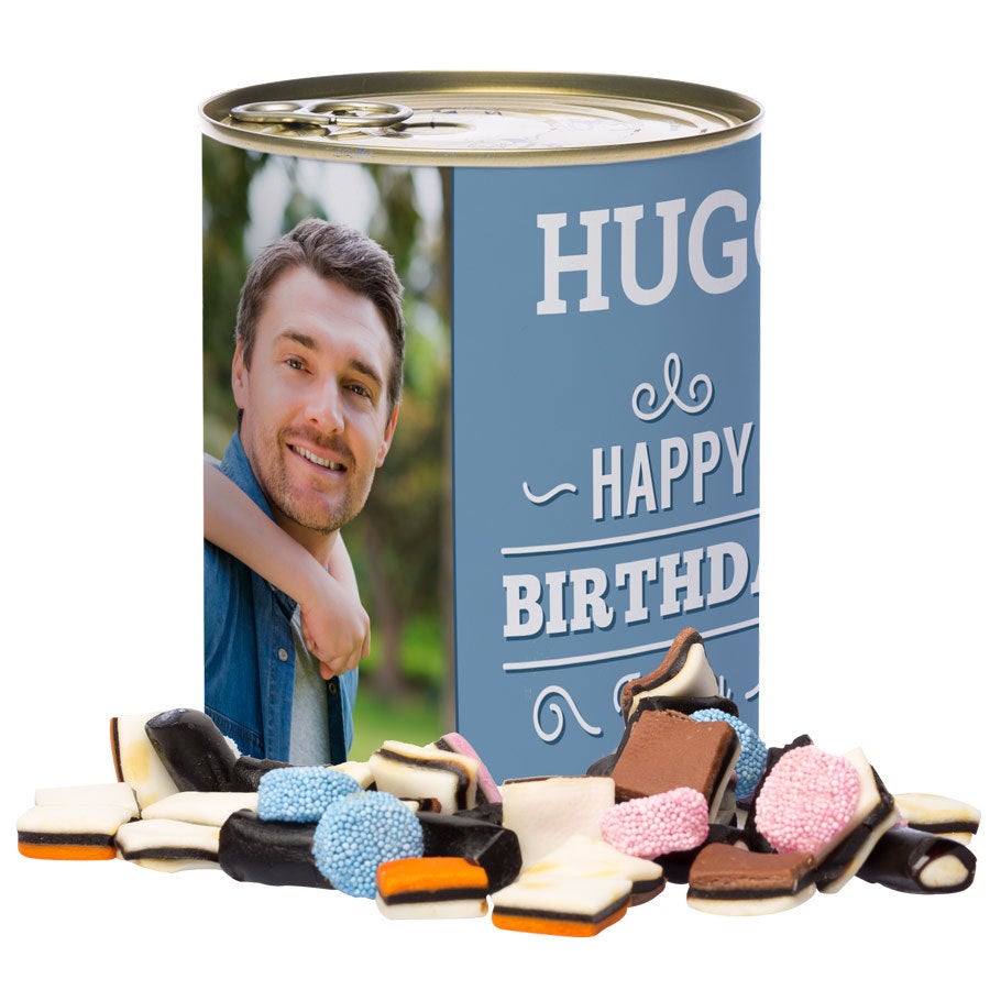 Tin of sweets – Liquorice allsorts