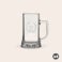 Caneca de cerveja de vidro gravado Caneca de cerveja de vidro gravado