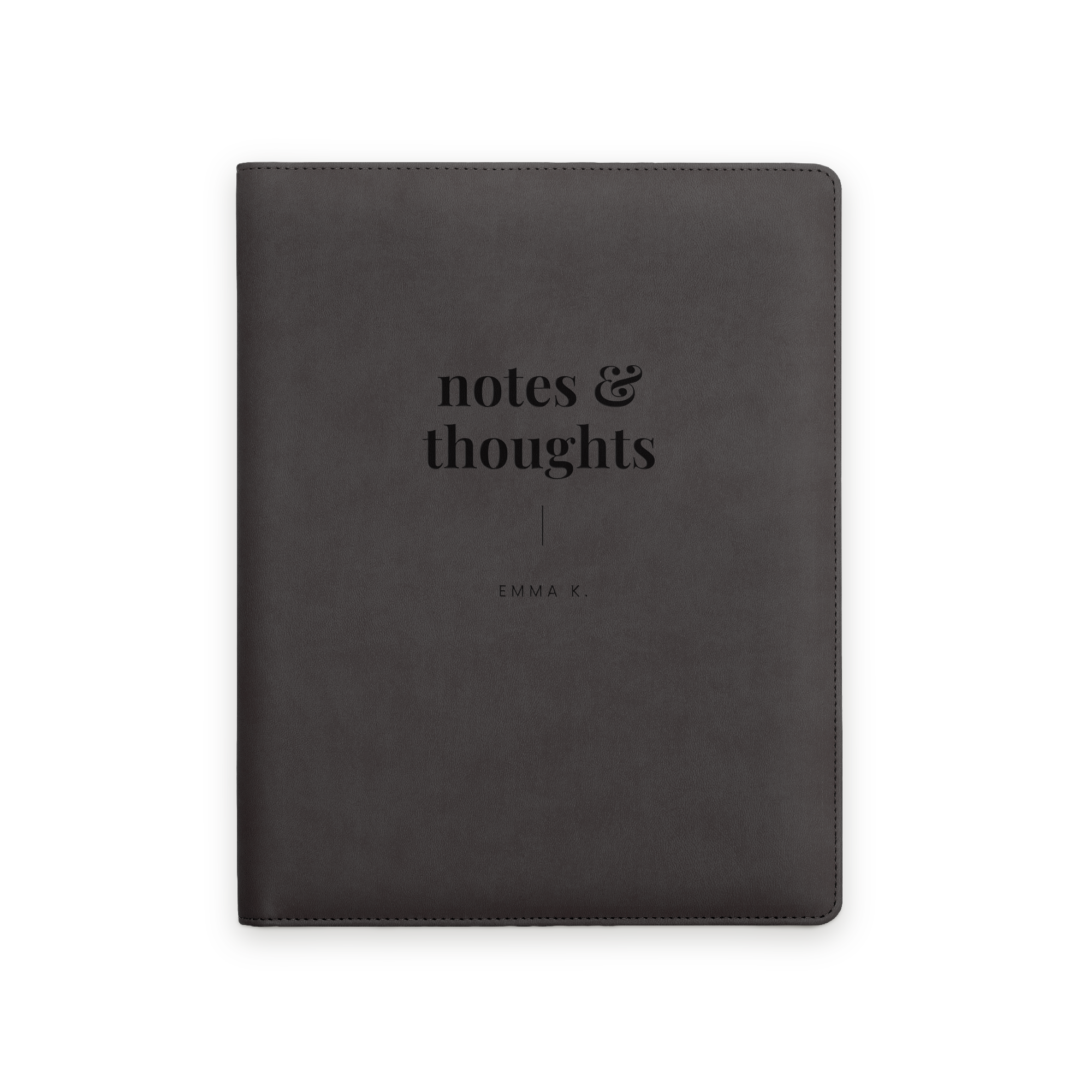 Porte documents personnalisé - Cuir végane