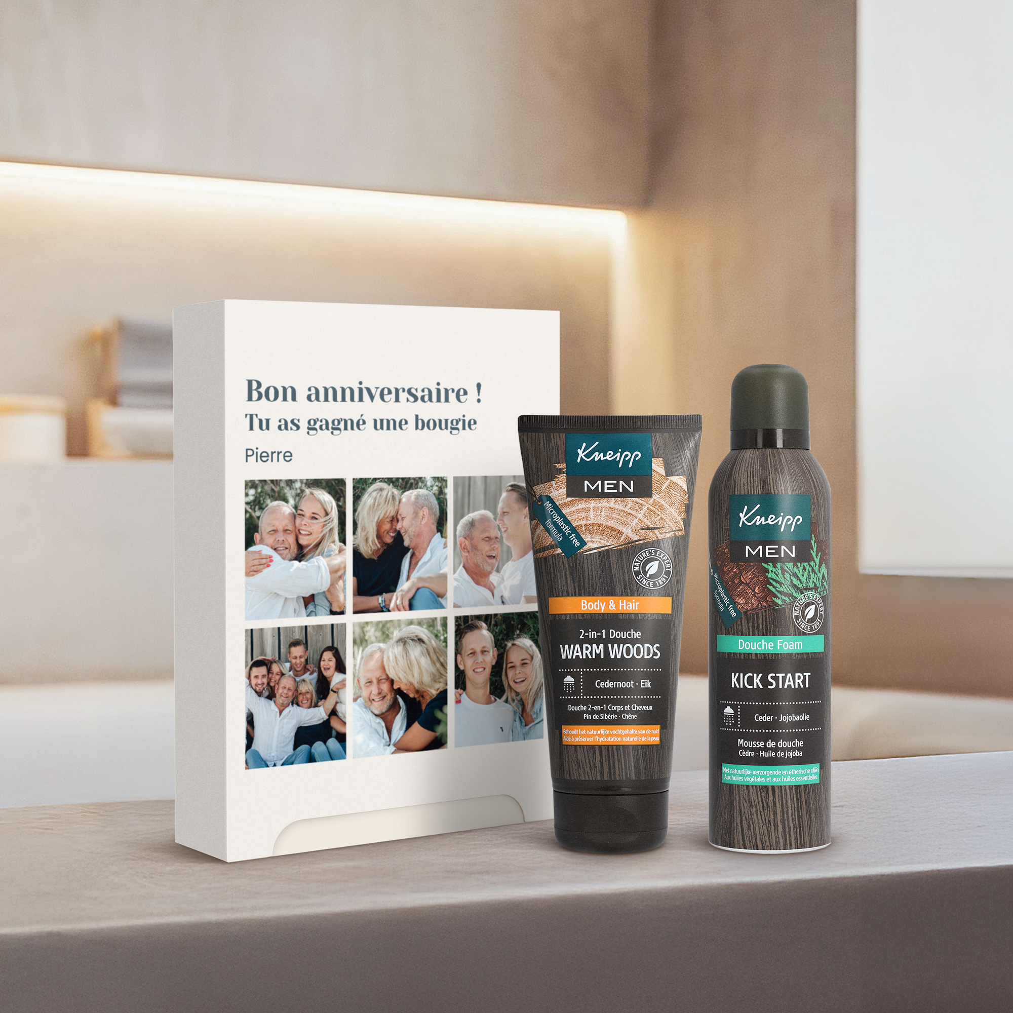 Coffret cadeau Kneipp Men Wellness