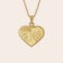 Collier cœur gravé Collier cœur gravé