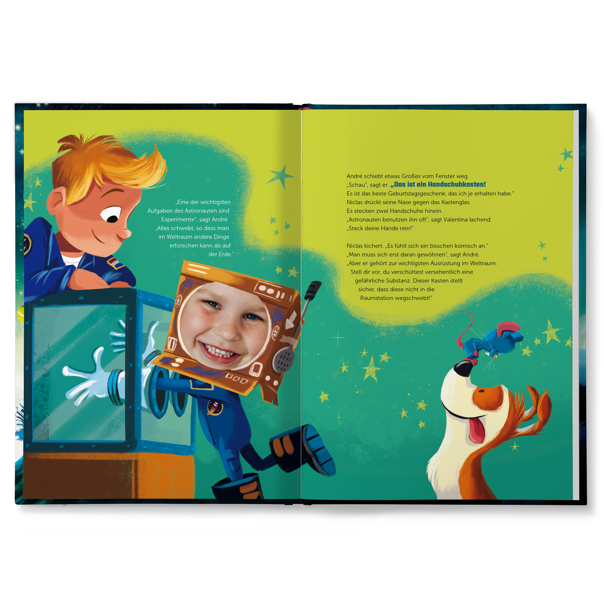 Kinderbuch  Wie man Astronaut wird personalisieren