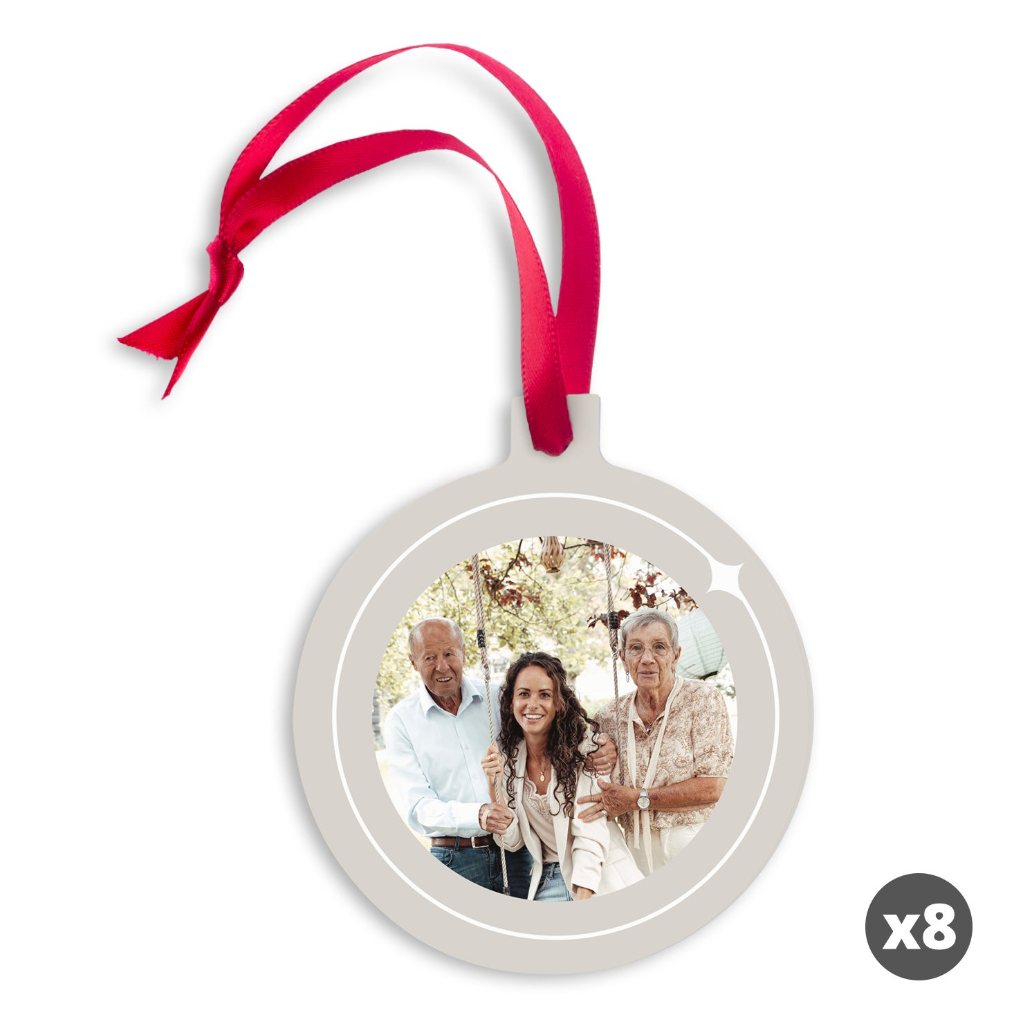 Personalizowane ozdoby �wi�teczne aluminiowe - Bombka (8)