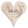 Fully printed photo pillow - Heart - Cotton (60 x 60)