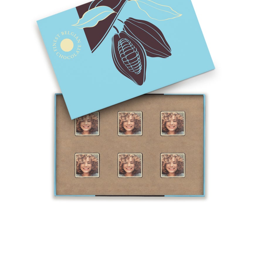 Personalised photo chocolates
