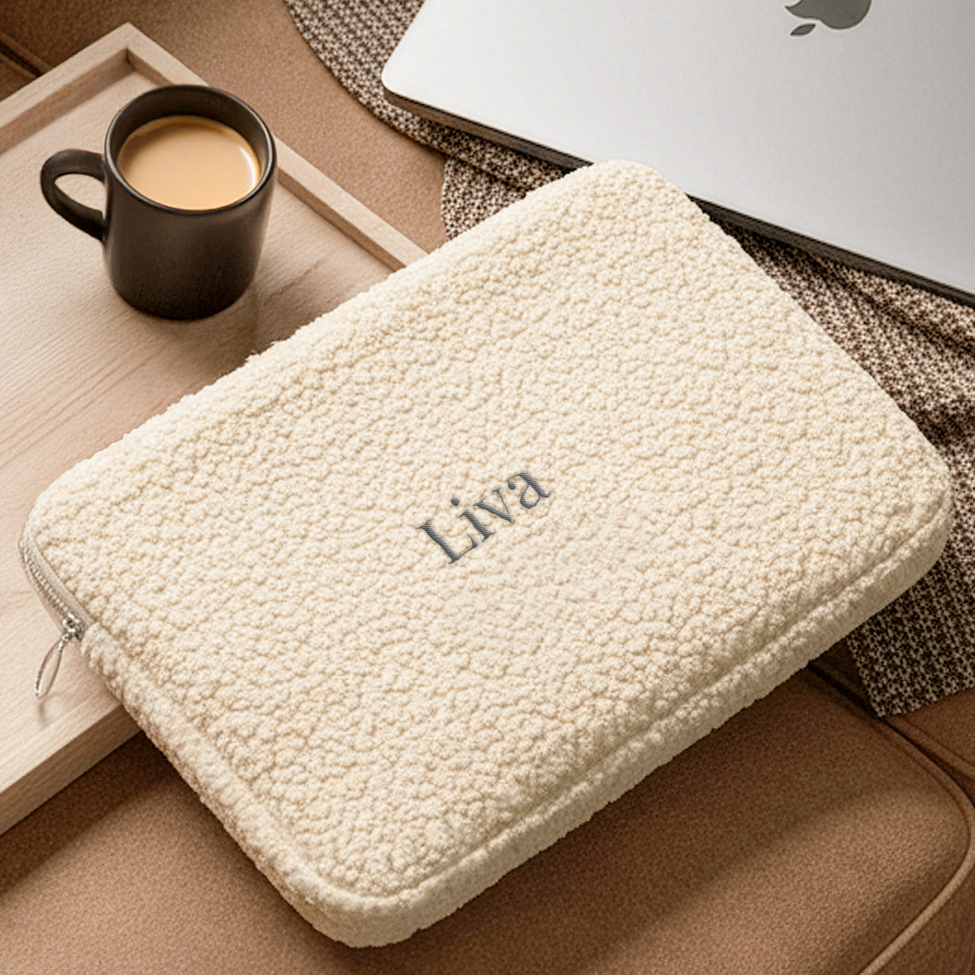 Personlig Teddy-laptoptaske