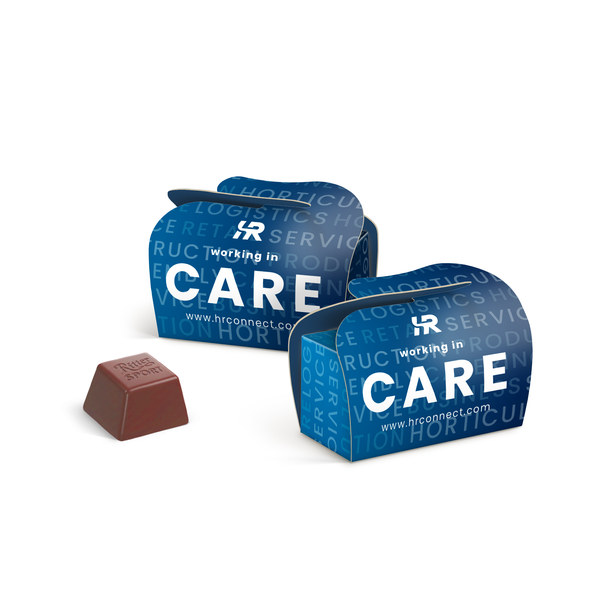 Personalisierte Mini-Ritter Sport Gastgeschenke – DIY Mini-Boxen