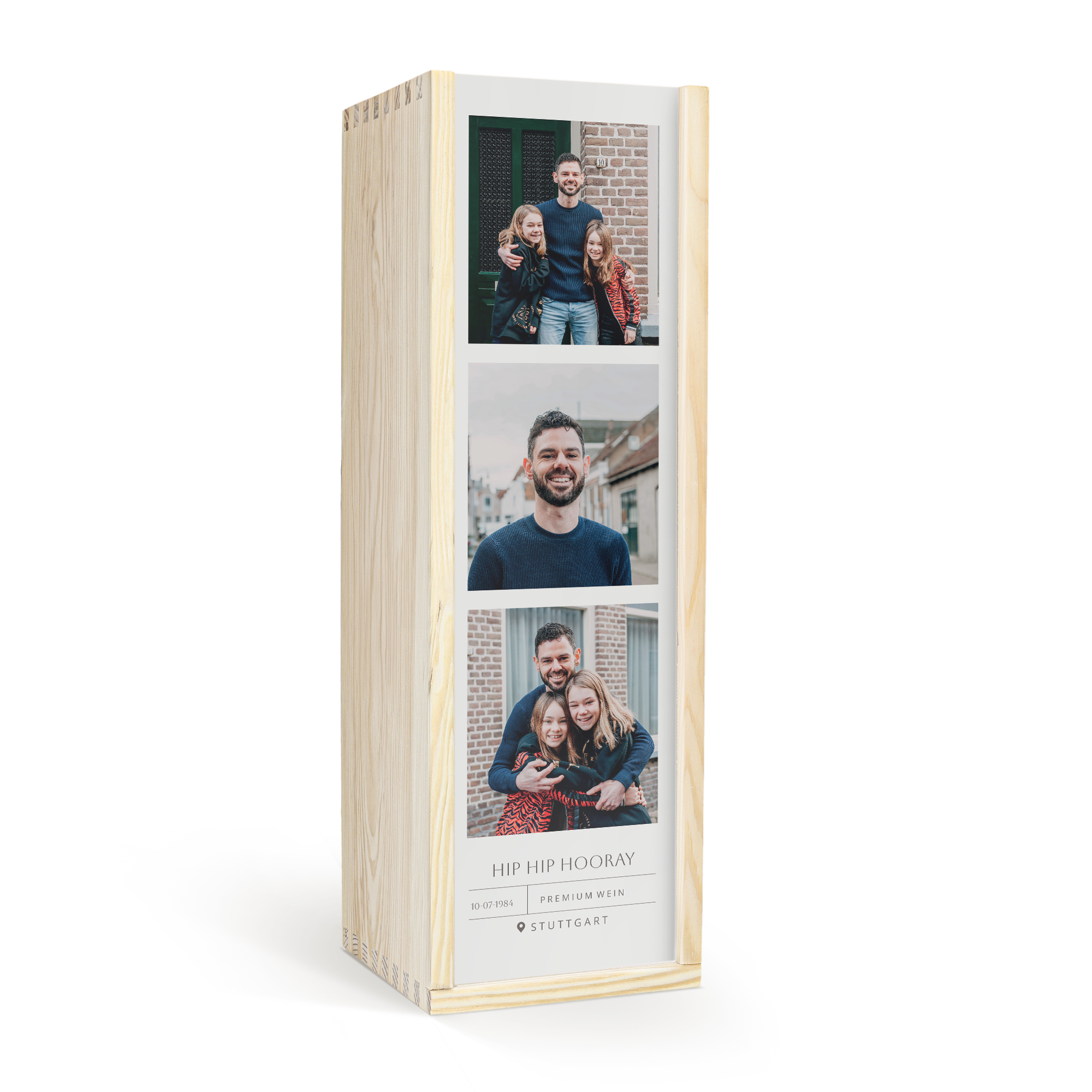 Likeur Limoncello Villa Massa - personalisierter Kiste