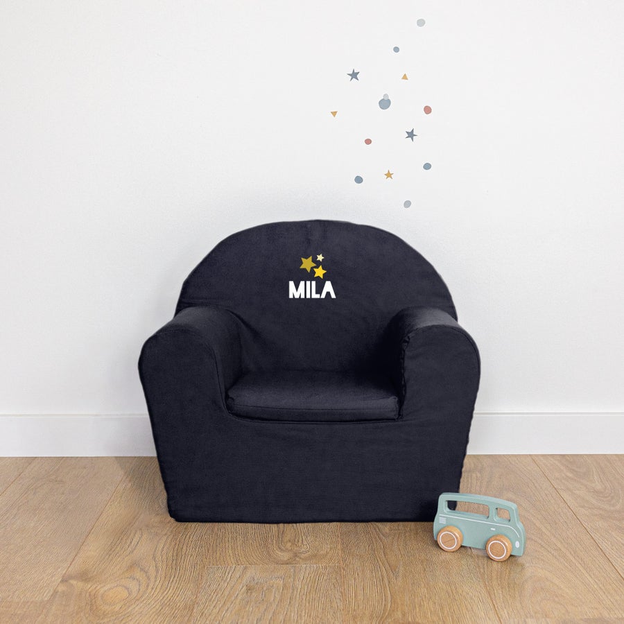 Personalised Children's Chair - Blue Personalised Children's Chair - Blue