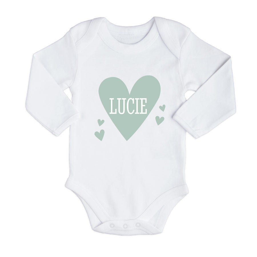 Body bébé personnalisé - Blanc - 74/80