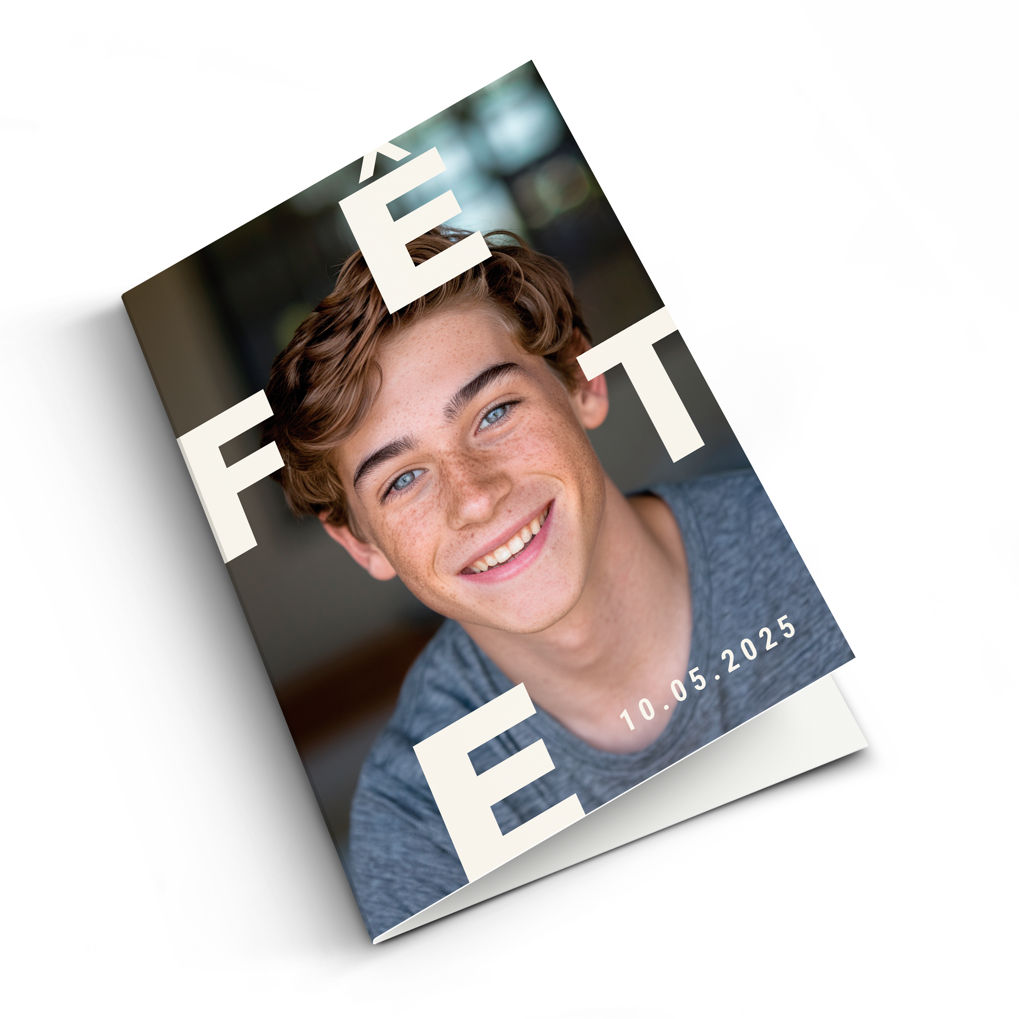 Carte de félicitation première communion