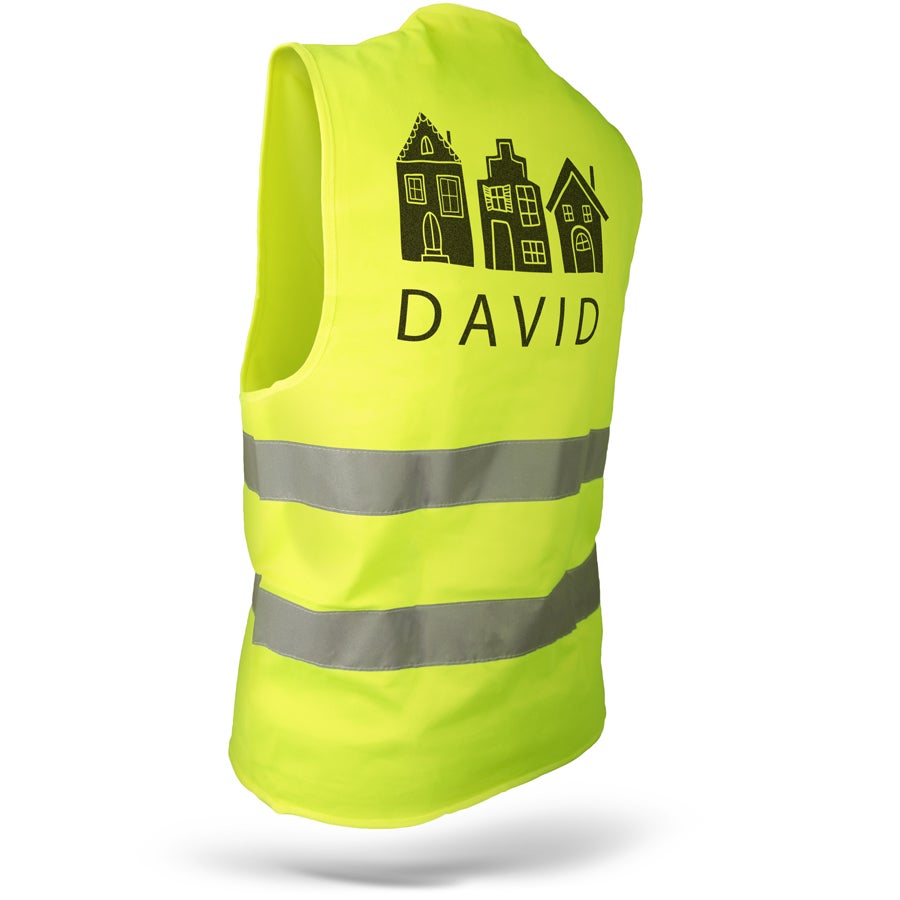 Gilet jaune personnalisé