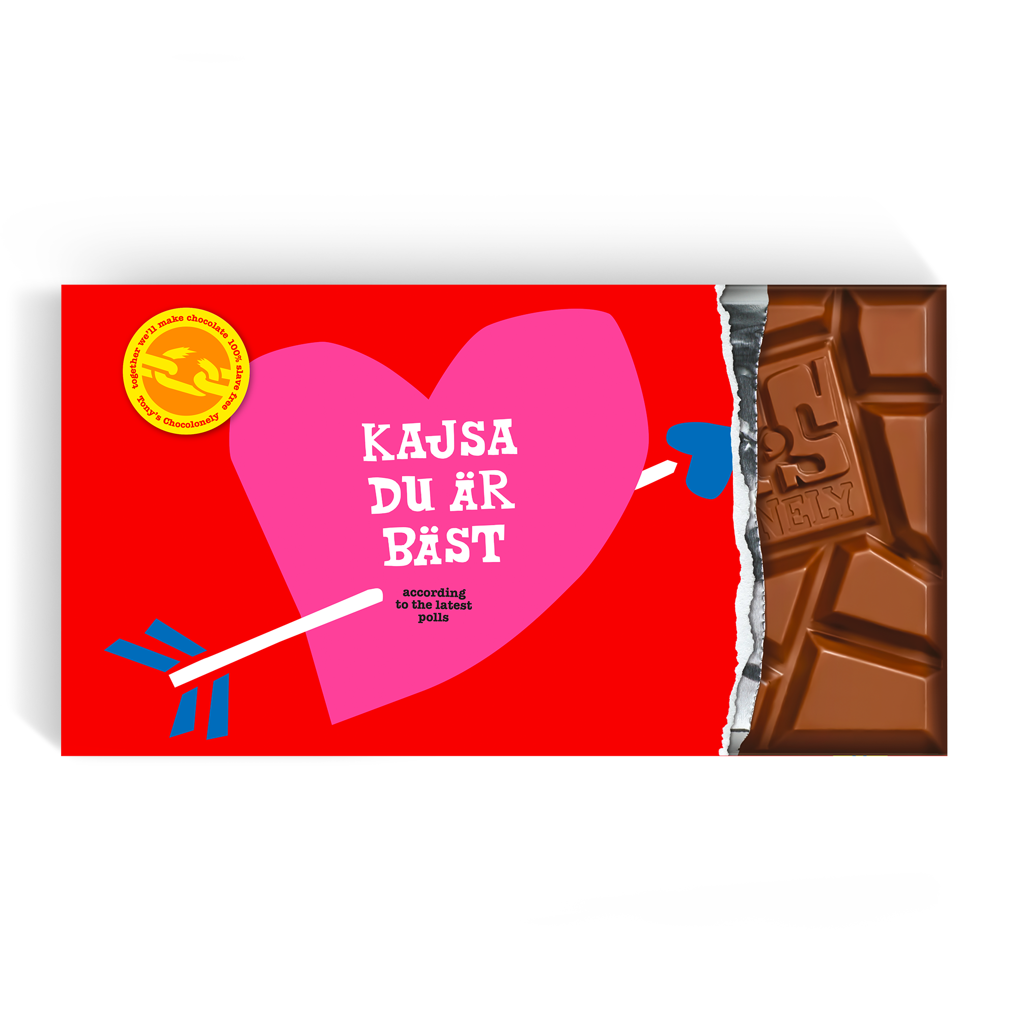 XL Tony's Chocolonely (5 chokladkakor)