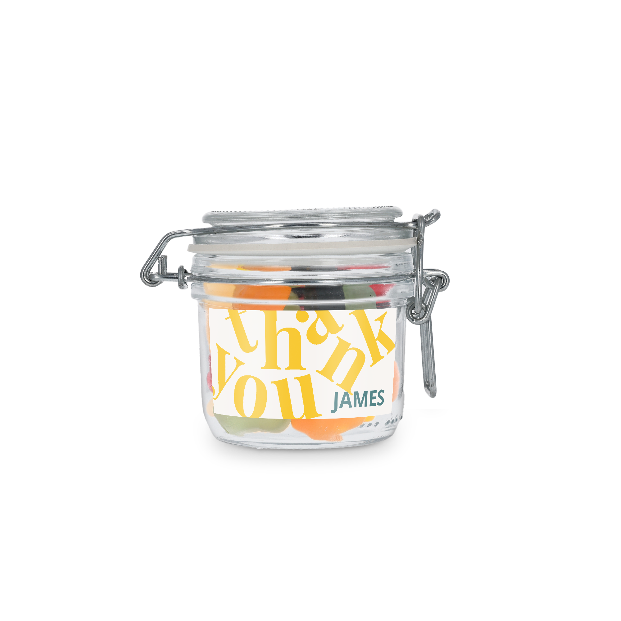Personalised sweet jar