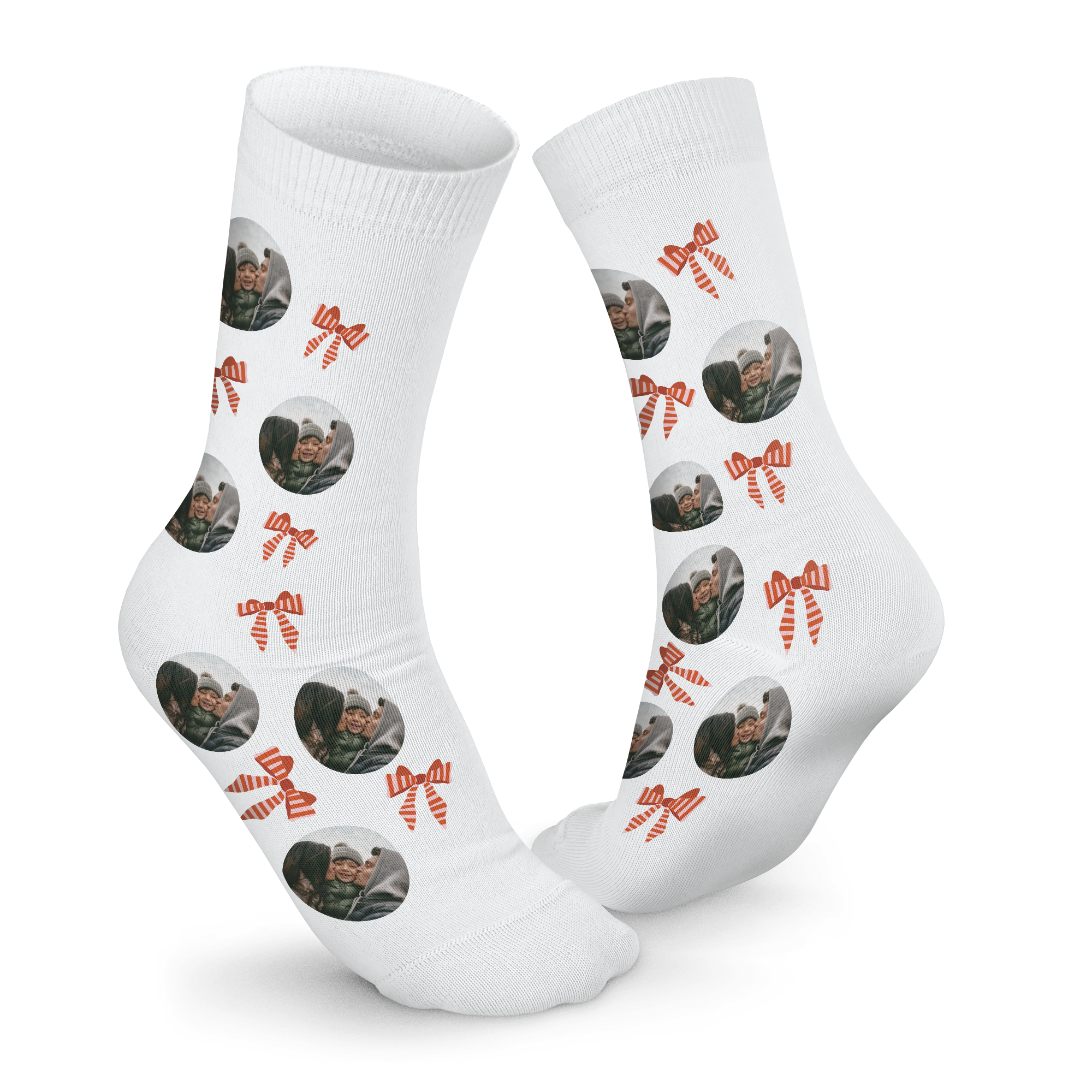 Calcetines navideños personalizados